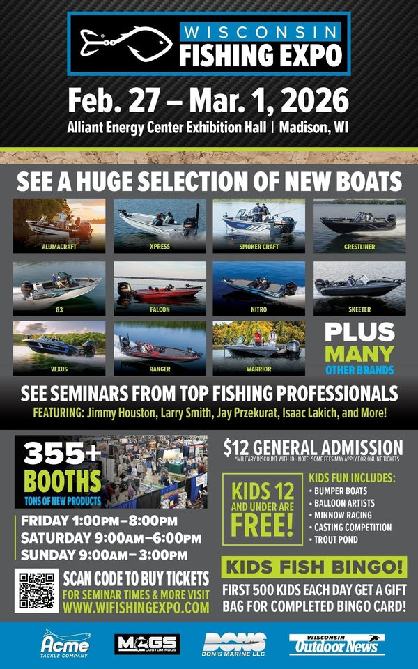 Heading North: See Hogue Outdoor Customs at the Wisconsin Fishing Expo