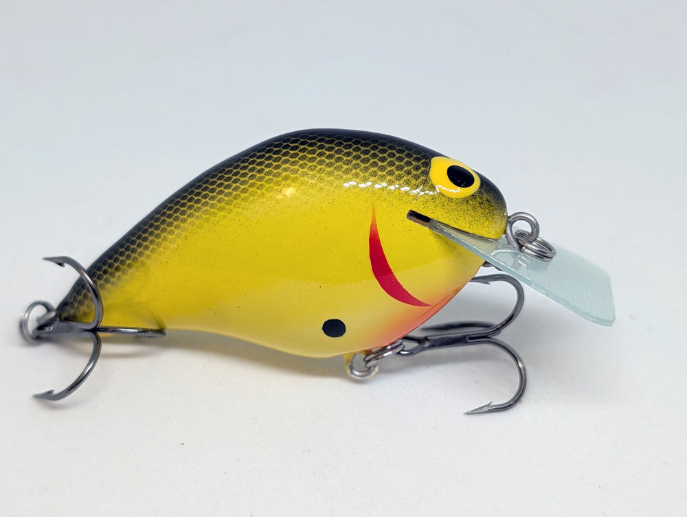 bait n hook fishing tackle hunting out River Hunter 2.5 Squarebill Balsa Crankbait - Bass Fishing Lure
